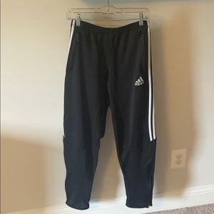 Adidas Soccer Warm Up Track Pants with Zip Sides